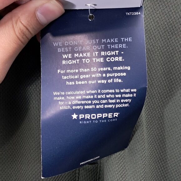 Propper Men's Kinetic Combat Shirt Air Soft Antimicrobial Snag Free Green 2XL - Picture 5 of 14